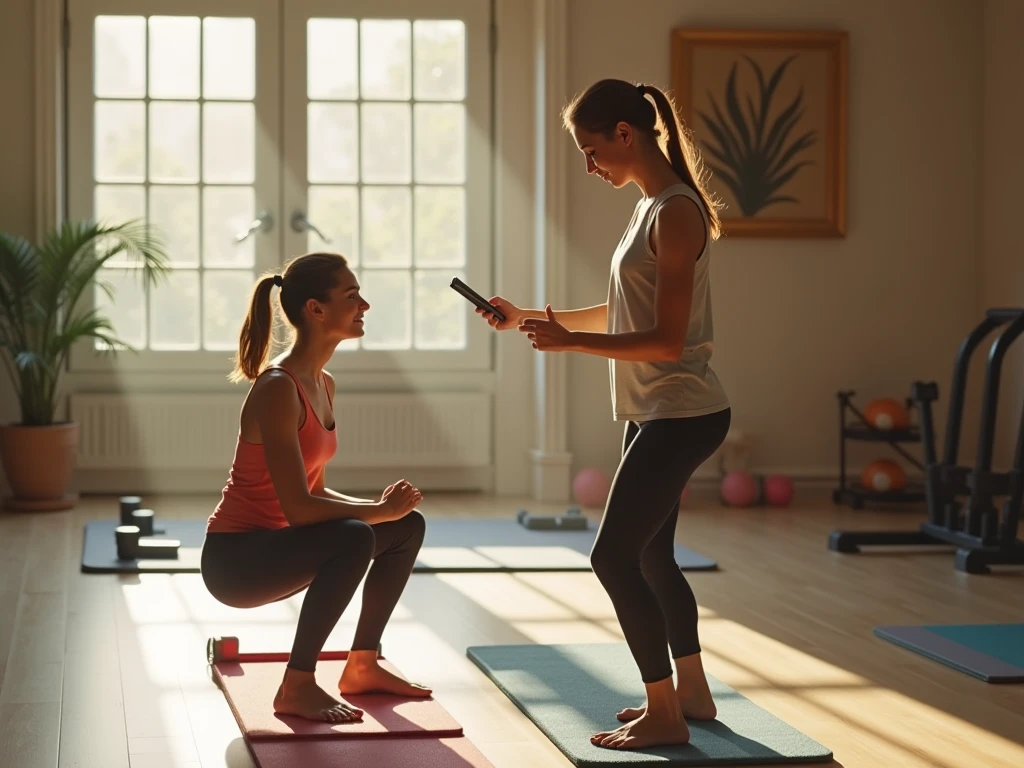 Personlig vejledning til bevægelsesøvelser